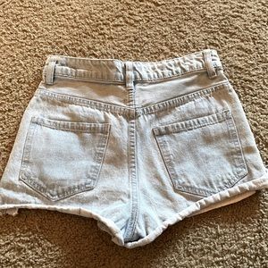 The Flashback High Rise Denim Shorts Size 2